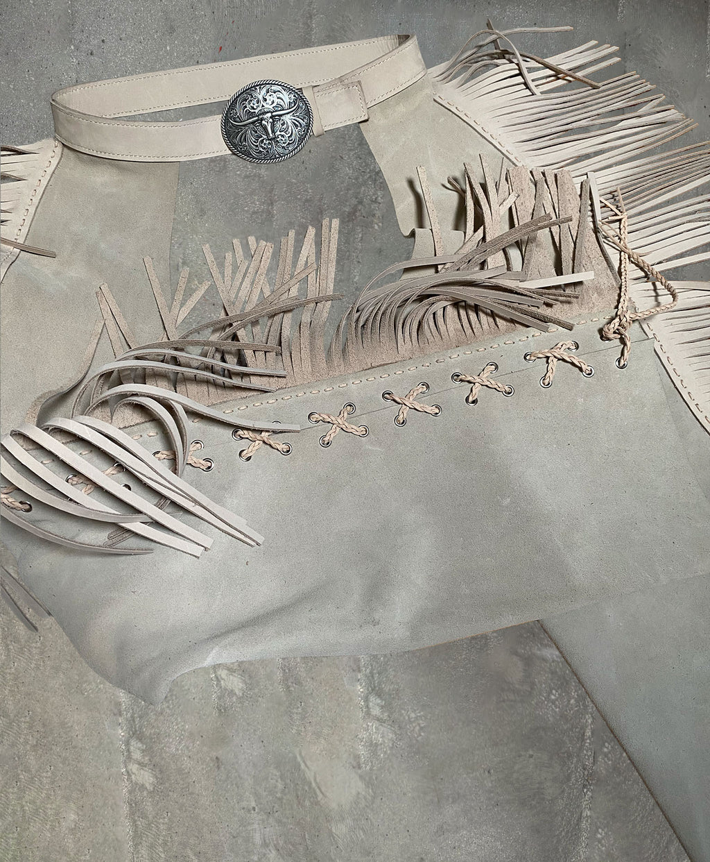 Bone Shotgun Chaps