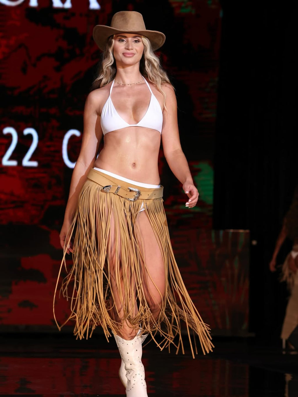 Fringe Belt Skirt